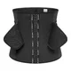 Gorset fitness stabilizująco wyszczuplający inSPORTline Corwaist - Czarny