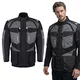 Męska kurtka motocyklowa W-TEC Burdys Evo - Czarno-szary