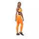 Legginsy damskie Nebbia Squad Hero Scrunch Butt 528 - Pomarańczowy