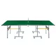 Zewnętrzny stół do tenisa stołowego inSPORTline Outdoor 300 ∙ blat ACP UV ∙ rama stalowa 20x30 mm ∙ 8 kółek ∙ waga 62 kg ∙ z siatk - Niebieski