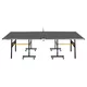 Zewnętrzny stół do tenisa stołowego inSPORTline Outdoor 300 ∙ blat ACP UV ∙ rama stalowa 20x30 mm ∙ 8 kółek ∙ waga 62 kg ∙ z siatk - Niebieski