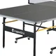 Zewnętrzny stół do tenisa stołowego inSPORTline Outdoor 300 ∙ blat ACP UV ∙ rama stalowa 20x30 mm ∙ 8 kółek ∙ waga 62 kg ∙ z siatk - Niebieski