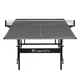 Zewnętrzny stół do tenisa stołowego inSPORTline Outdoor 300 ∙ blat ACP UV ∙ rama stalowa 20x30 mm ∙ 8 kółek ∙ waga 62 kg ∙ z siatk - Niebieski