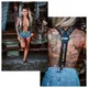 Szelki motocyklowe W-TEC Black Heart Suspenders