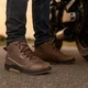 Męskie skórzane buty motocyklowe W-TEC Colton - Brązowy
