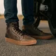 Męskie skórzane buty motocyklowe W-TEC Fred - Brąz śródziemnomorski