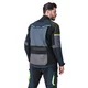 Kurtka motocyklowa W-TEC Modock ∙ trójwarstwowa ∙ wypinana podpinka ∙ membrana wodoodporna ∙ ochraniacze CE ∙ wentylacja AirVent - czarno-niebiesko-fluo-żółty