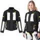 Damska kurtka motocyklowa W-TEC Warao Lady ∙ ochraniacze ce ∙ wentylacja airvent ∙ wypinana podpinka ∙ elementy odblaskowe - Czarny-fluo - Czarny-fluo