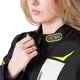 Damska kurtka motocyklowa W-TEC Warao Lady ∙ ochraniacze ce ∙ wentylacja airvent ∙ wypinana podpinka ∙ elementy odblaskowe - Czarny-fluo
