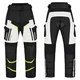 Damskie spodnie motocyklowe W-TEC Warao Lady ∙ ochraniacze ce ∙ membrana klimatyczna ∙ airvent ∙ wypinane ocieplenie - Czarny-fluo - Czarny-fluo