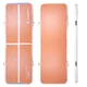 Ścieżka akrobatyczna Airtrack inSPORTline Airstunt 400x100x10 cm mocha mousse z pompką i torbą