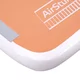 Ścieżka akrobatyczna Airtrack inSPORTline Airstunt 400x100x10 cm mocha mousse z pompką i torbą
