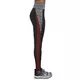 Damskie sportowe legginsy BAS BLACK Extreme - Czarno-szaro-czerwony