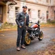 Skórzana kurtka motocyklowa W-TEC Mungelli EVO ∙ wyjmowane ochraniacze CE poziomu 2 ∙ odpinana ocieplana wkładka ∙ styl vintage