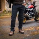 Męskie skórzane buty motocyklowe W-TEC Colton