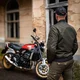 Kurtka motocyklowa W-TEC Caravago ∙ ochraniacze CE level 1 typ B ∙ kieszeń na ochraniacz pleców ∙ elastyczne ściągacze
