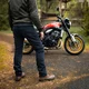 Jeansy motocyklowe męskie W-TEC Arikaro ∙ ochraniacze kolan/bioder ∙ wzmocnienia aramidowe ∙ wentylacja ∙ elastyczne ∙ ochrona AA