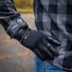 Rękawice motocyklowe W-TEC Struge ∙ lekkie skórzane ∙ ochrona kostek i dłoni ∙ podwójna skóra wewnętrzna ∙ mankiet rzepowy