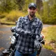 Rękawice motocyklowe W-TEC Struge ∙ lekkie skórzane ∙ ochrona kostek i dłoni ∙ podwójna skóra wewnętrzna ∙ mankiet rzepowy