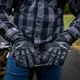 Rękawice motocyklowe W-TEC Kosor ∙ skórzane z protektorami tpu ∙ przewiewna mesh ∙ wzmocniona dłoń ∙ zapięcie na rzep