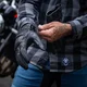 Rękawice motocyklowe W-TEC Gabello ∙ skórzane ∙ piankowe panele ochronne ∙ wentylacja ∙ zapięcie na rzep