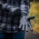 Rękawice motocyklowe W-TEC Gabello ∙ skórzane ∙ piankowe panele ochronne ∙ wentylacja ∙ zapięcie na rzep