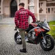 Spodnie motocyklowe męskie jeansy W-TEC Wallbridge Olive - Oliwkowa zieleń
