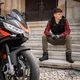 Spodnie motocyklowe męskie jeansy W-TEC Wallbridge Olive - Oliwkowa zieleń