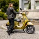 Damskie skórzane buty motocyklowe W-TEC Leocia Black