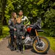 Regulowane dziecięce spodnie motocyklowe W-TEC Pinapoco ∙ ochraniacze kolan EN 1621-1 ∙ wentylacja mesh∙ odblaski ∙ zamek do kurtki