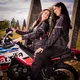 Damska kurtka motocyklowa W-TEC Durmana - Czarno-różowy