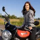 Damska kurtka motocyklowa softshell W-TEC Algenia - Szary