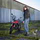 Damskie jeansy motocyklowe W-TEC Dynetis Lady - Niebieski