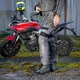 Damskie spodnie motocyklowe W-TEC Smackton Lady - Czarny