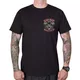 Koszulka motocyklowa T-shirt BLACK HEART Rascal