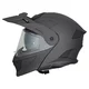 Kask motocyklowy 3w1 W-TEC Neovu ∙ blenda przeciwsłoneczna ∙ daszek demontowalny ∙ wentylacja - Szary