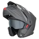 Kask motocyklowy 3w1 W-TEC Neovu ∙ blenda przeciwsłoneczna ∙ daszek demontowalny ∙ wentylacja - Szary