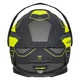 Kask motocyklowy szczękowy 3w1 W-TEC Neovu Graphic ∙ blenda przeciwsłoneczna ∙ demontowalny daszek - szaro-czerwono-niebieski
