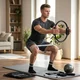 Zestaw do pilatesu inSPORTline Sinuata ∙ obręcz do pilatesu ∙ 3 gumy oporowe ∙ piłka ∙ skarpetki ∙ worek - Beżowy