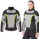 Letnia damska kurtka motocyklowa W-TEC Mirelia ∙ system AirVent ∙ protektory CE ∙ odpinana membrana ∙ elementy odblaskowe Visionight - czarno-szary-fluo - czarno-szary-fluo