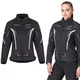 Letnia damska kurtka motocyklowa W-TEC Mirelia ∙ system AirVent ∙ protektory CE ∙ odpinana membrana ∙ elementy odblaskowe Visionight - czarno-szary-fluo - Czarno-szary