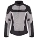 Letnia damska kurtka motocyklowa W-TEC Mirelia ∙ system AirVent ∙ protektory CE ∙ odpinana membrana ∙ elementy odblaskowe Visionight - Czarno-szary
