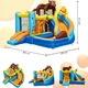 Dmuchany zamek plac zabaw dla dzieci Doctor Dolphin Honey Bear 72069