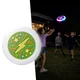 Świecący latający dysk inSPORTline LFD108 ∙ 2 tryby oświetlenia LED ∙ miganie i światło ciągłe ∙ baterie w zestawie - Niebieski - Zielony