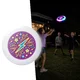 Świecący latający dysk inSPORTline LFD108 ∙ 2 tryby oświetlenia LED ∙ miganie i światło ciągłe ∙ baterie w zestawie - Niebieski - Fioletowy