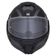 Kask motocyklowy szczękowy W-TEC Zoroz P/J ∙ wizjer pinlock ∙ osłona przeciwsłoneczna ∙ wentylacja - Metaliczny szary
