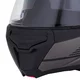 Kask motocyklowy szczękowy W-TEC Zoroz P/J ∙ wizjer pinlock ∙ osłona przeciwsłoneczna ∙ wentylacja - Metaliczny szary
