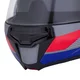 Kask motocyklowy szczękowy W-TEC Zoroz P/J ∙ wizjer pinlock ∙ osłona przeciwsłoneczna ∙ wentylacja - Metaliczny szary