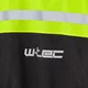 Kurtka motocyklowa przeciwdeszczowa W-TEC Rinstop ∙ wodoodporna ∙ odblaskowa Visionight ∙ ripstop ∙ mesh ∙ lekka kompaktowa - Czarny-fluo