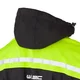 Kurtka motocyklowa przeciwdeszczowa W-TEC Rinstop ∙ wodoodporna ∙ odblaskowa Visionight ∙ ripstop ∙ mesh ∙ lekka kompaktowa - Czarny-fluo